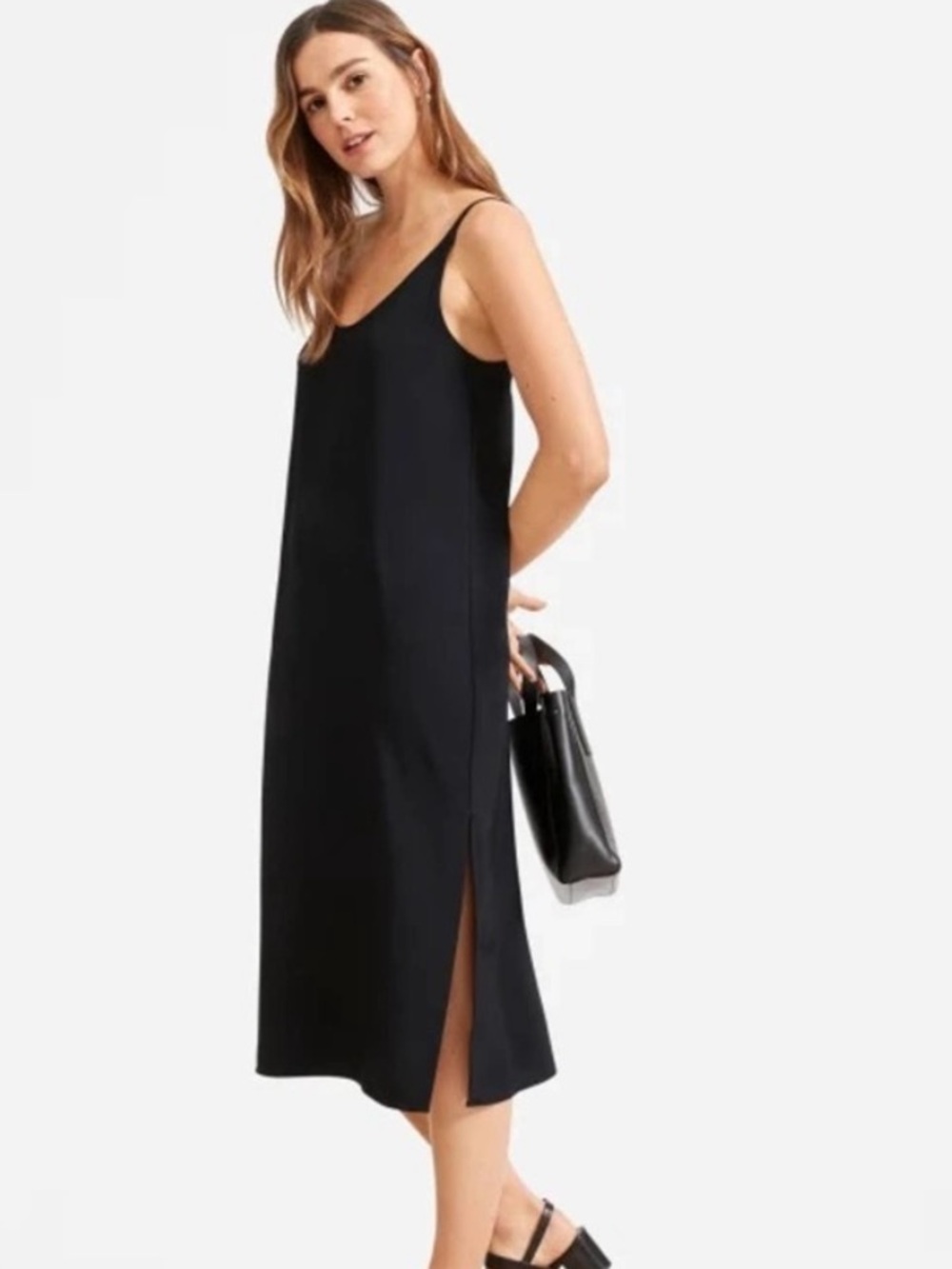 Everlane GoWeave slip dress